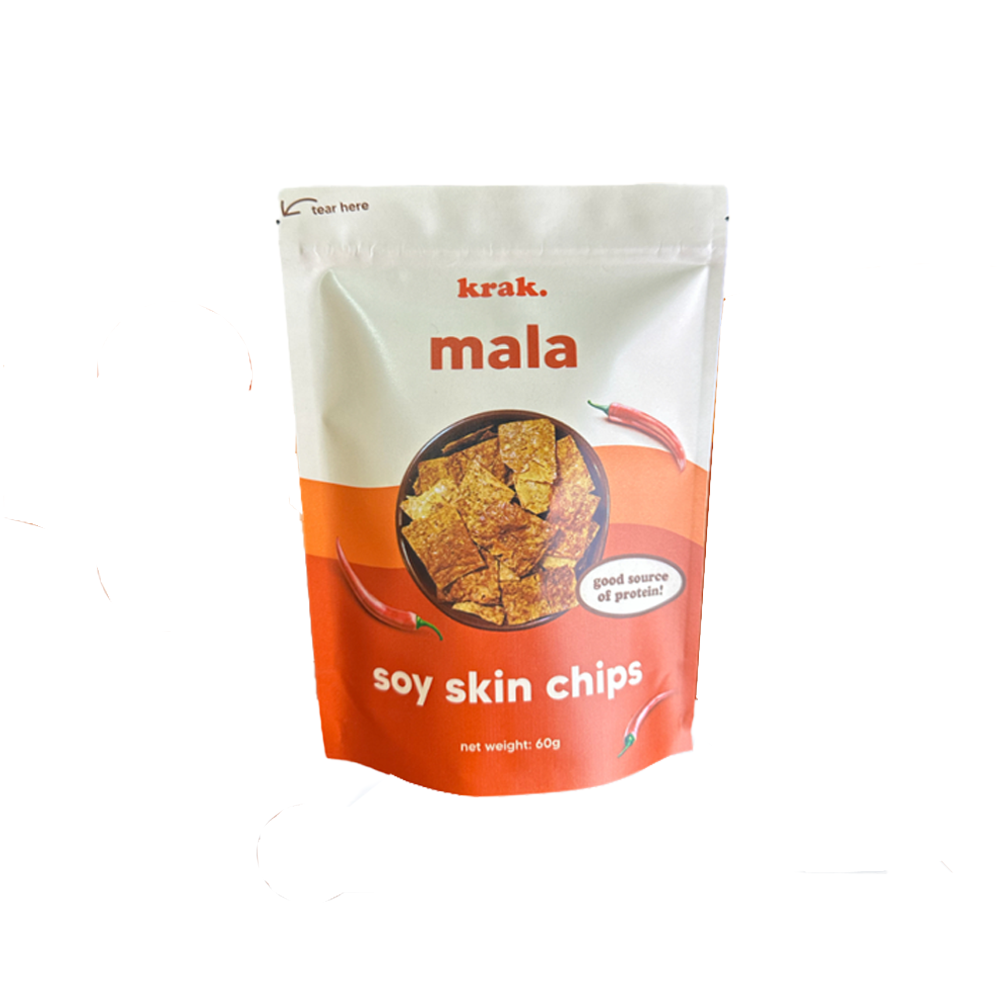 Krak - Mala Soy Skin Chips (18g) (24/carton)