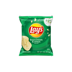 Lays - Sour Cream Flavoured Potato Chips (27g) (48/carton)