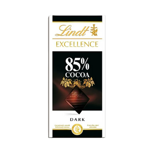 Lindt - Excellence 85% Dark Chocolate (100g) (20/carton)