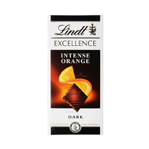 Lindt - Excellence Orange Intense Dark Chocolate (100g) (20/carton)