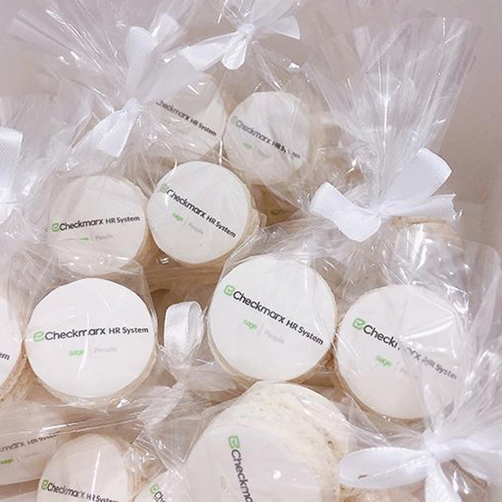 Corporate Logo Macarons