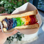 Rainbow Cheese Toast