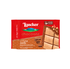 Loacker - Chocolate Bar Duality Coffee (50g) (12/carton)