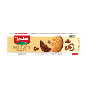 Loacker - Snowflakes Milk Biscuit (100g) (12/carton)