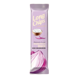 Long Chips - Sour Cream & Onion Mashed Potato Snack (75g) (20/carton)