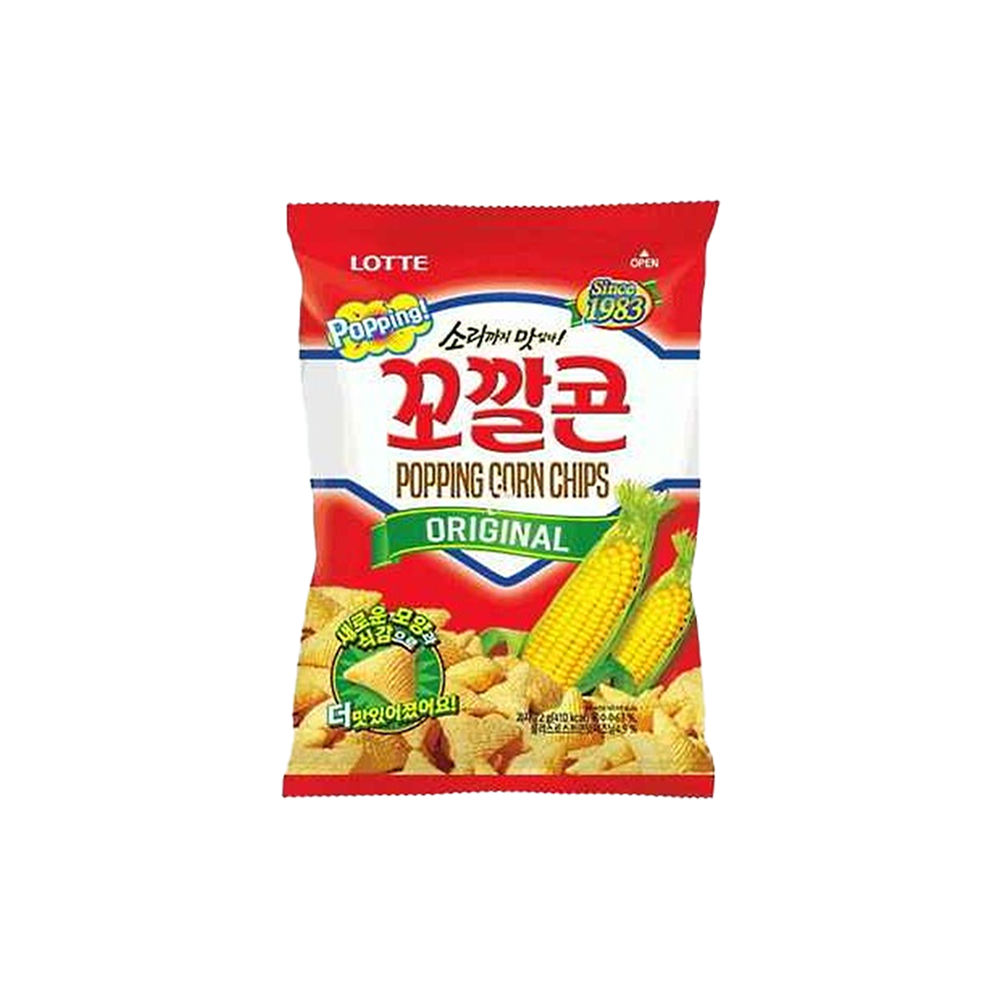 Lotte - Grilled Corn Kokkal Corn Snack (67g) (20/carton)