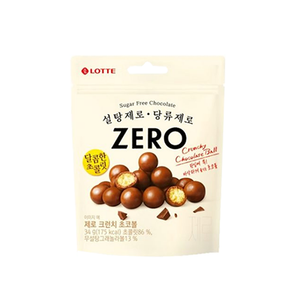 Lotte - Zero Crunch Chocoball (34g) (32/carton)