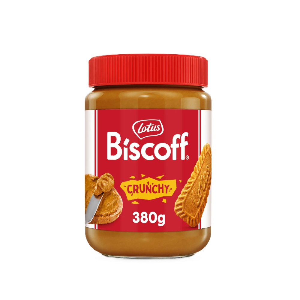 Lotus - Crunchy Biscoff Biscuit Spread (380g) (12/carton)