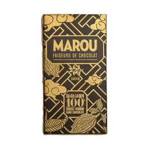 Marou - Sa Co La Den 100% Sugar Free Dark Chocolate (80g) (10/carton)