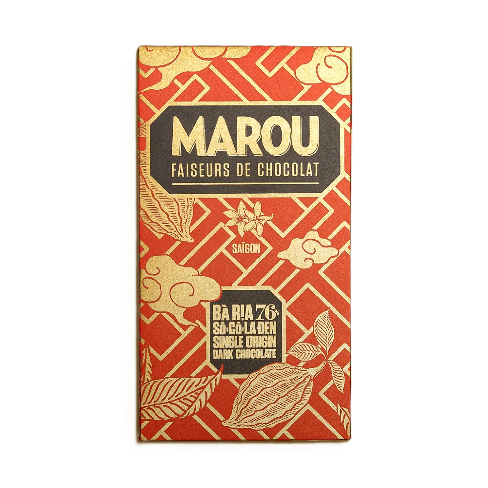 Marou - Ba Ria 76% Dark Chocolate (80g) (10/carton)