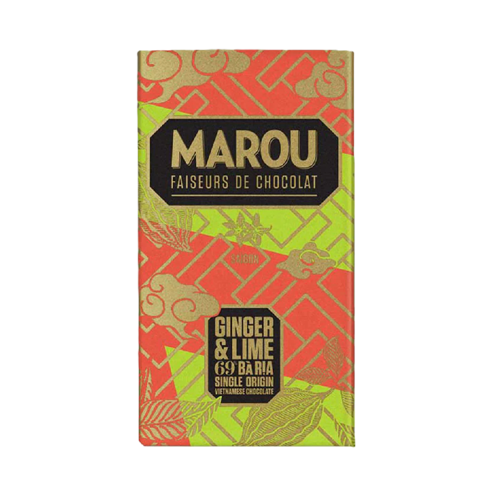 Marou - Ba Ria Ginger Lime Chocolate (80g) (10/carton)