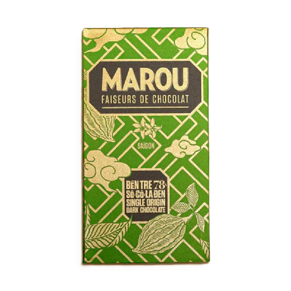 Marou - Ben Tre 78% Dark Chocolate (80g) (10/carton)