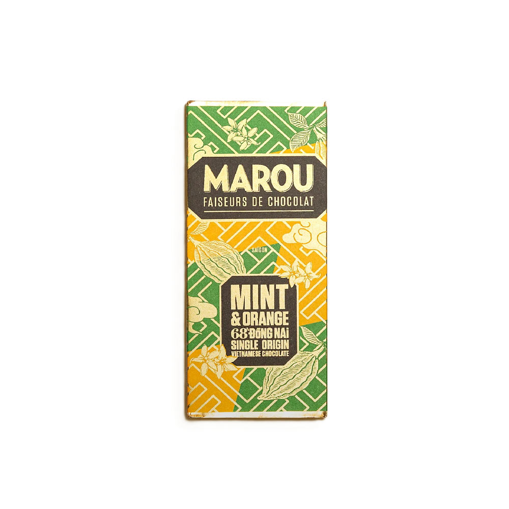 Marou - Dong Nai Mint & Orange Chocolate (24g) (25/carton)