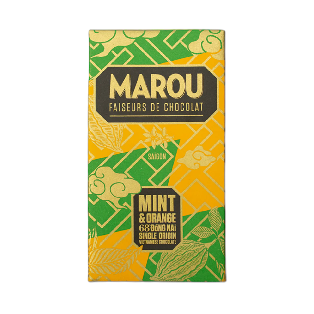 Marou - Dong Nai Mint & Orange Chocolate (80g) (10/carton)