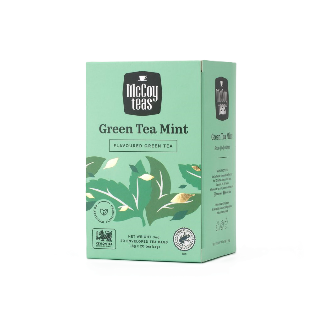 McCoy - Green Tea Mint (20/pack) (36g) (24/carton)