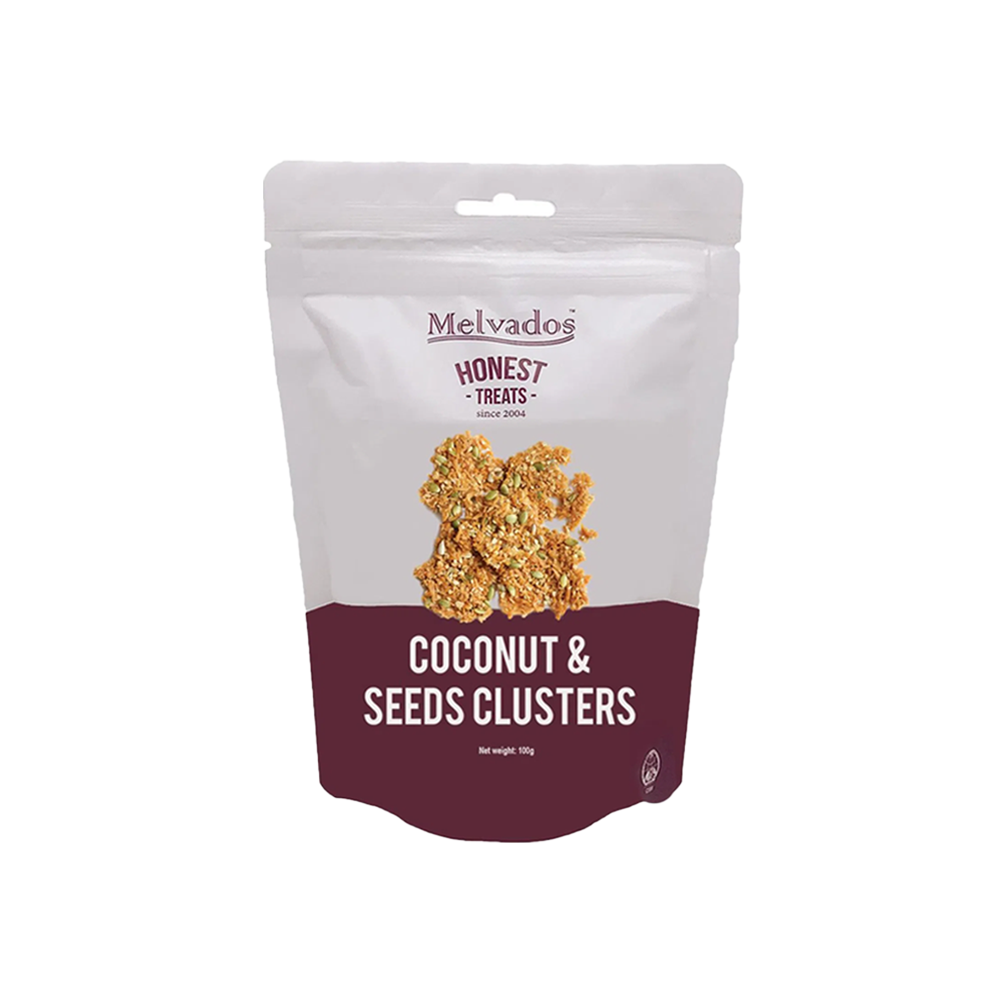 Melvados - Coconut & Seeds Clusters (40g)