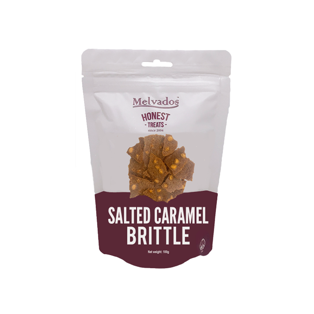 Melvados - Salted Caramel Brittle (40g) (100/Carton)