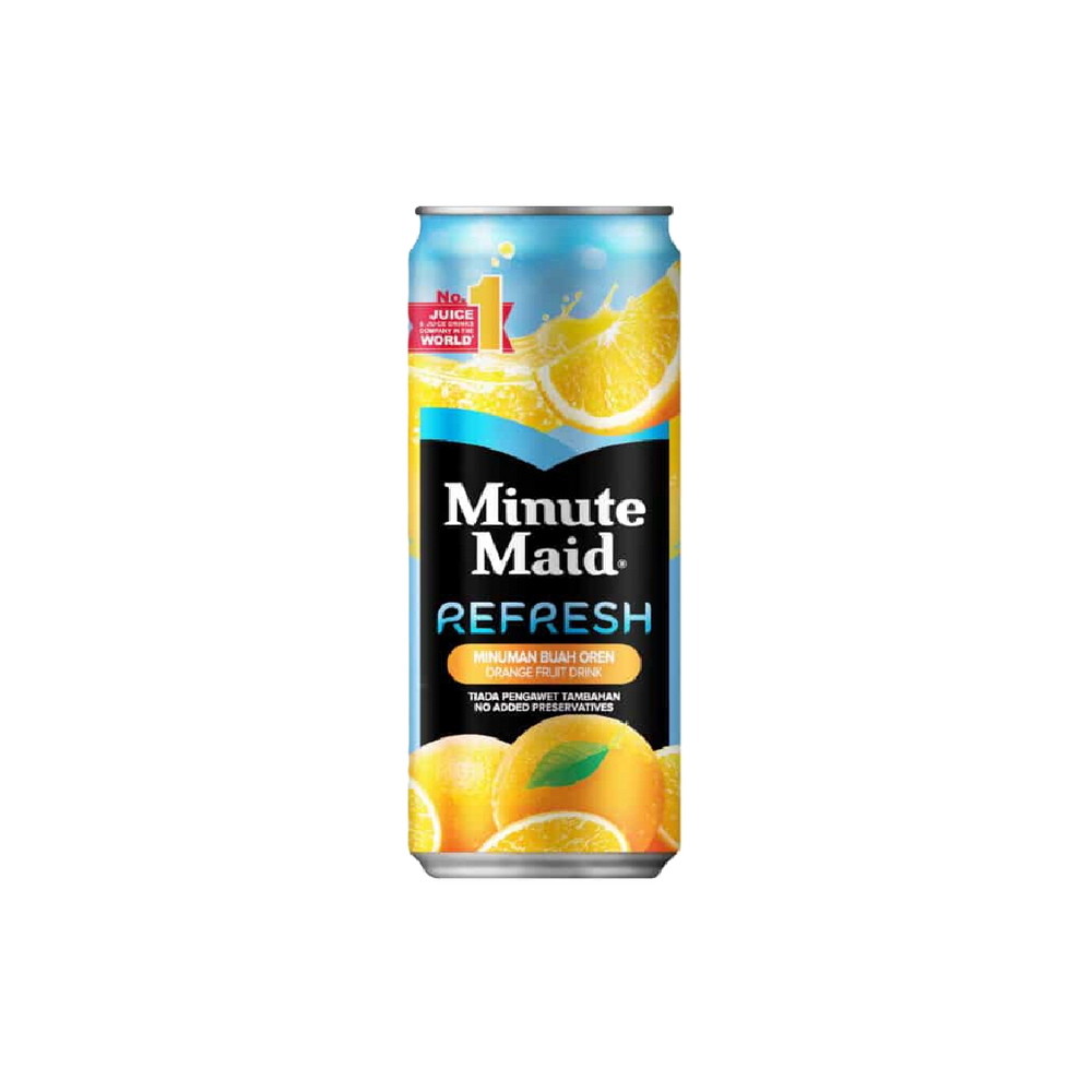 Minute Maid - Orange Can Drink (300ml) (24/carton)