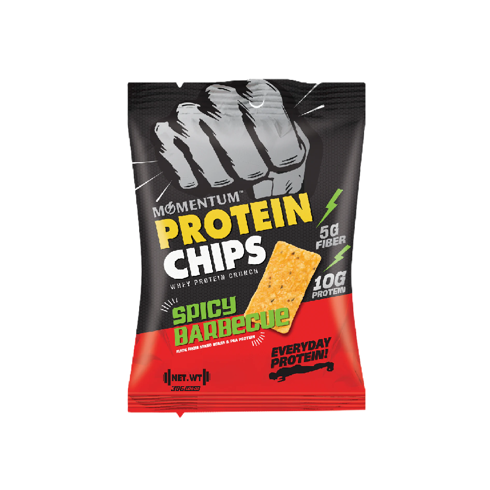 Momentum - Spicy Barbecue Protein Chips (30g) (24/carton)