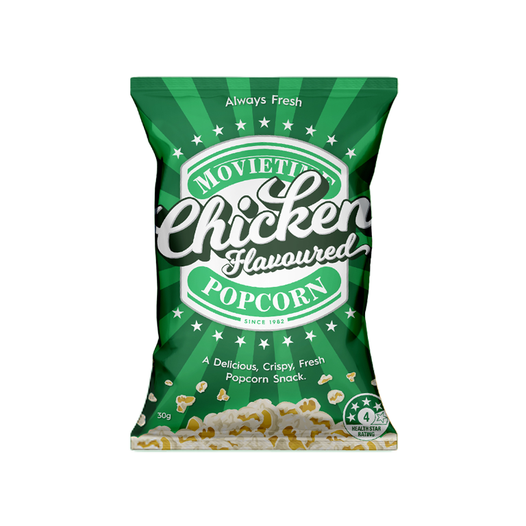 Movietime - Chicken Flavoured Popcorn (30g) (24/carton)