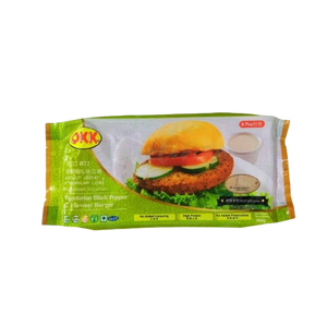 OKK - Vegetarian Black Pepper Chicken Burger (480g) (20/carton)