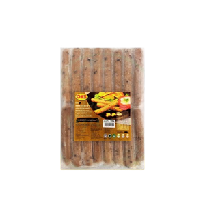 OKK - Vegetarian Smoked Black Pepper Sausage (1kg) (15/carton)