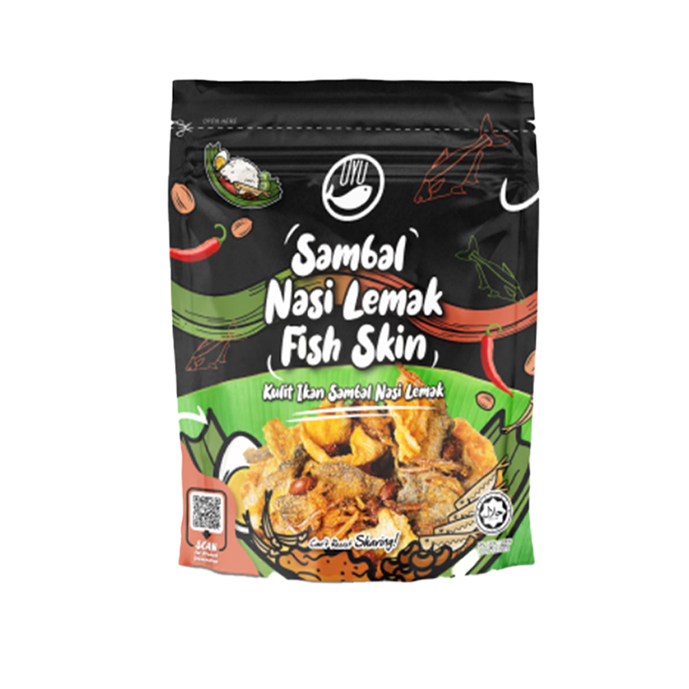 OYU - Sambal Nasi Lemak Fish Skin (70g)