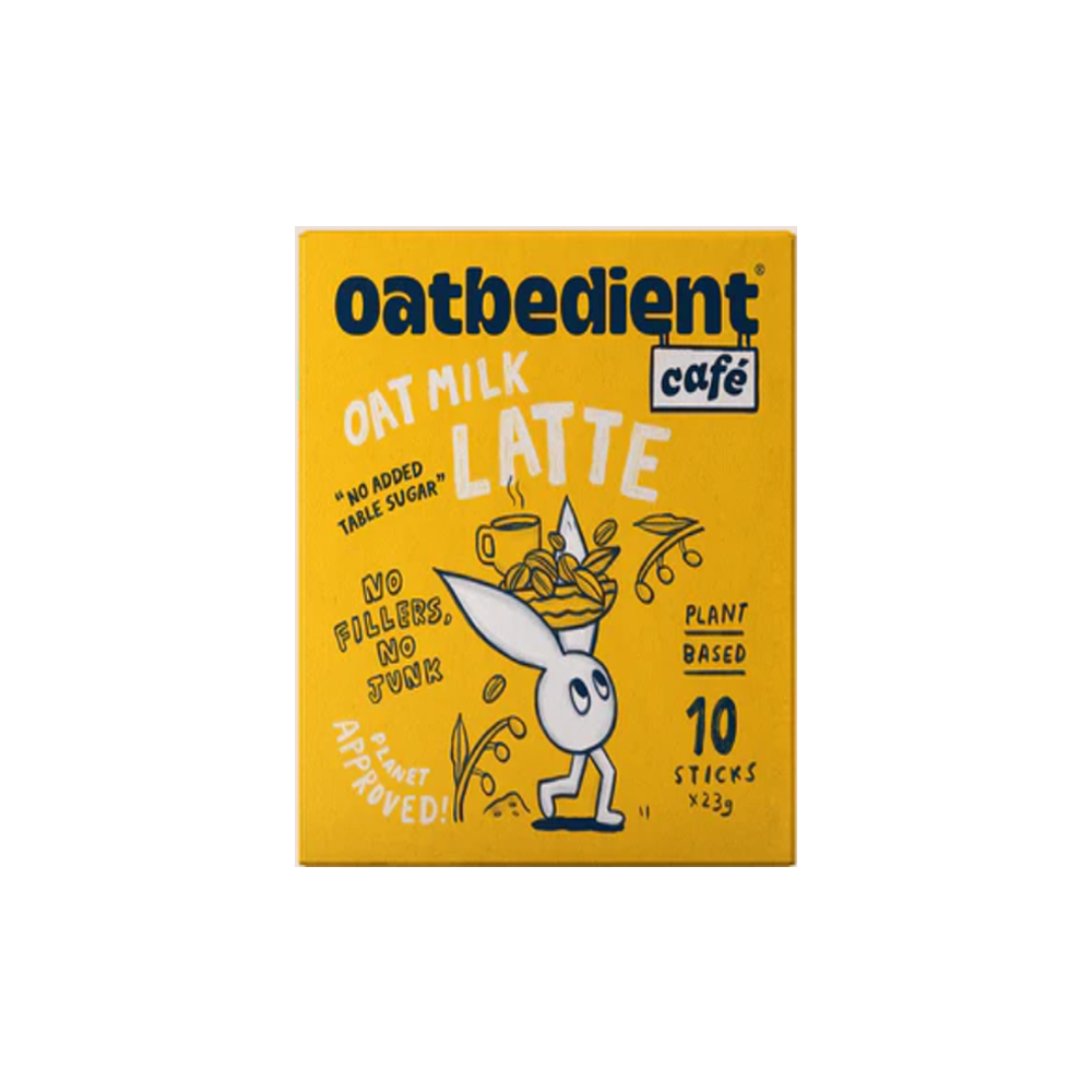 Oatbedient - Oatmilk Latte (23g) (10/pack) (12/carton)