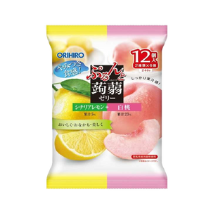 Orihiro - Lemon & Peach Konjac Jelly (12/pack) (240g) (12/carton)