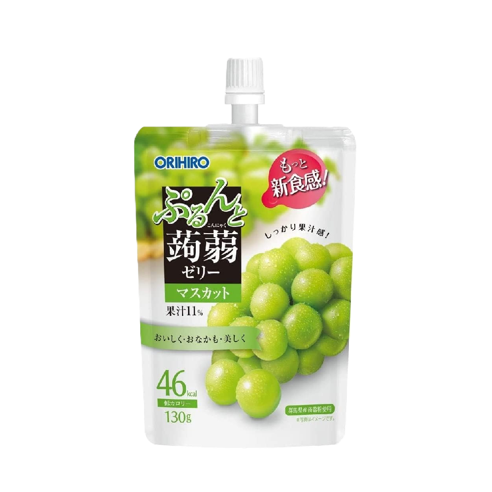 Orihiro - Muscat Grape Konjac Jelly Drink (130g) (8/carton)