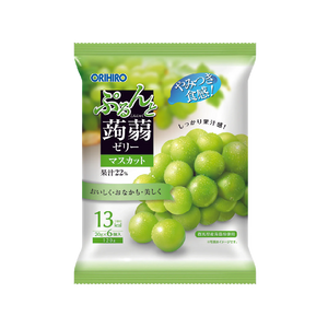 Orihiro - Muscat Konjac Jelly (6/pack) (120g) (24/carton)