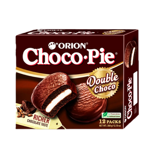 Orion - Choco Pie Double Chocolate (12/pack) (276g) (8/carton)