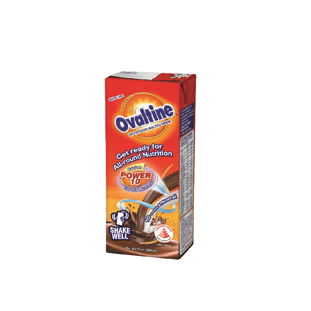 Ovaltine - Malted Packet Drink (236ml) (24/carton)