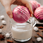 Pink Hot Chocolate Bomb