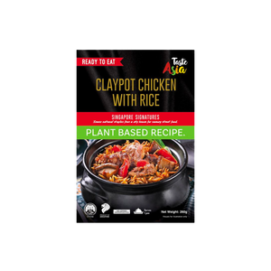 Plant Based Claypot Chicken with Rice