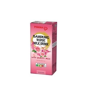 Pokka - Bandung Rose Milk Packet Drink (250ml) (24/carton)