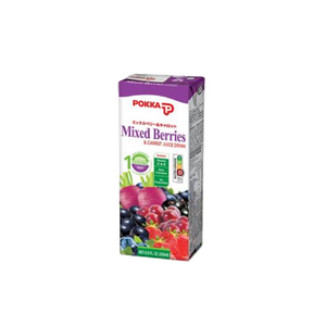 Pokka - Mixed Berries & Carrot Juice Packet Drink (250ml) (24/carton)