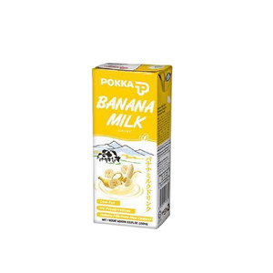 Pokka - Banana Milk Packet Drink (250ml) (24/carton)