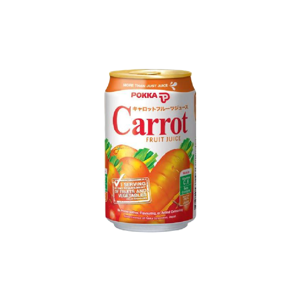 Pokka - Carrot Fruit Juice Can Drink (300ml) (24/carton)