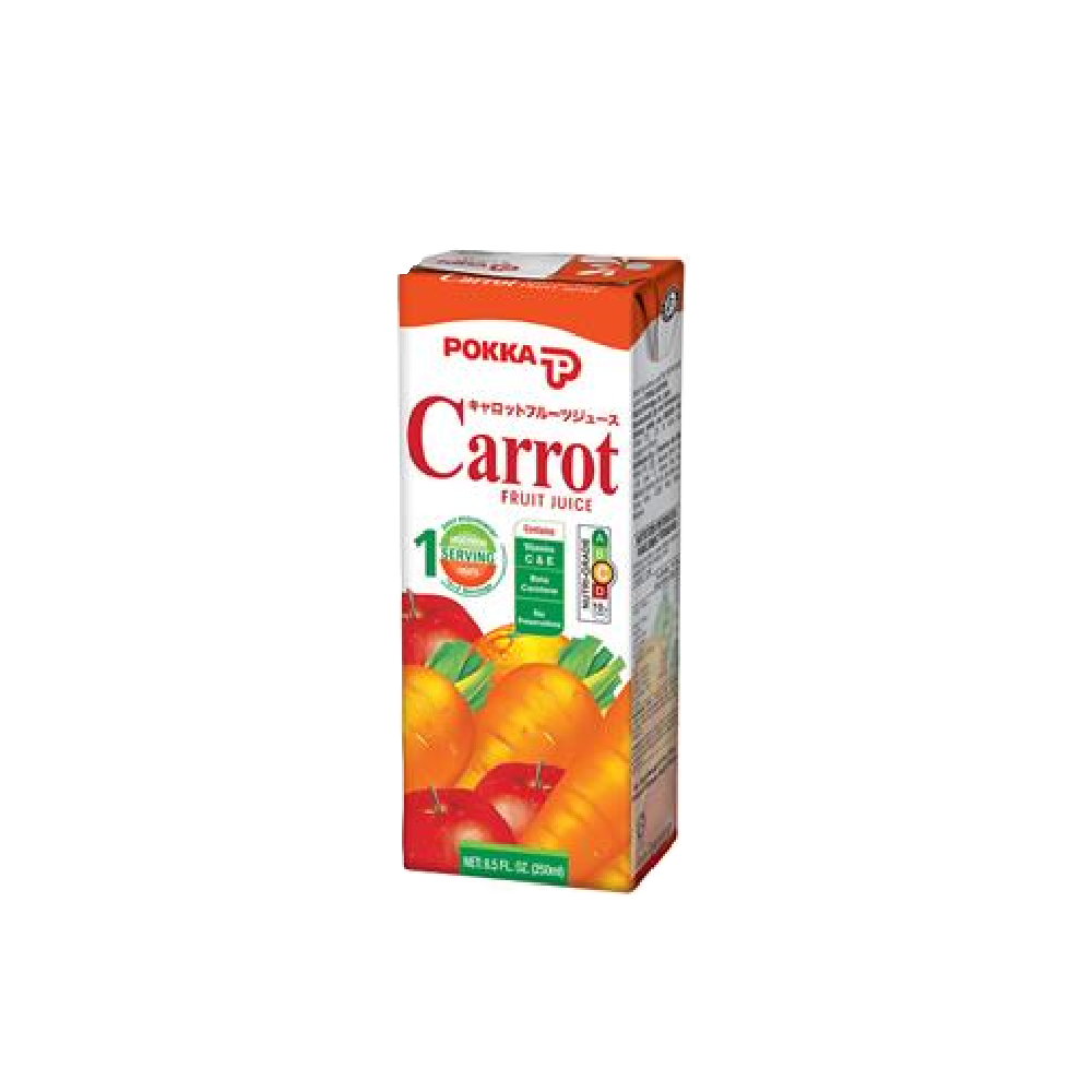 Pokka - Carrot Juice Packet Drink (250ml) (24/carton)