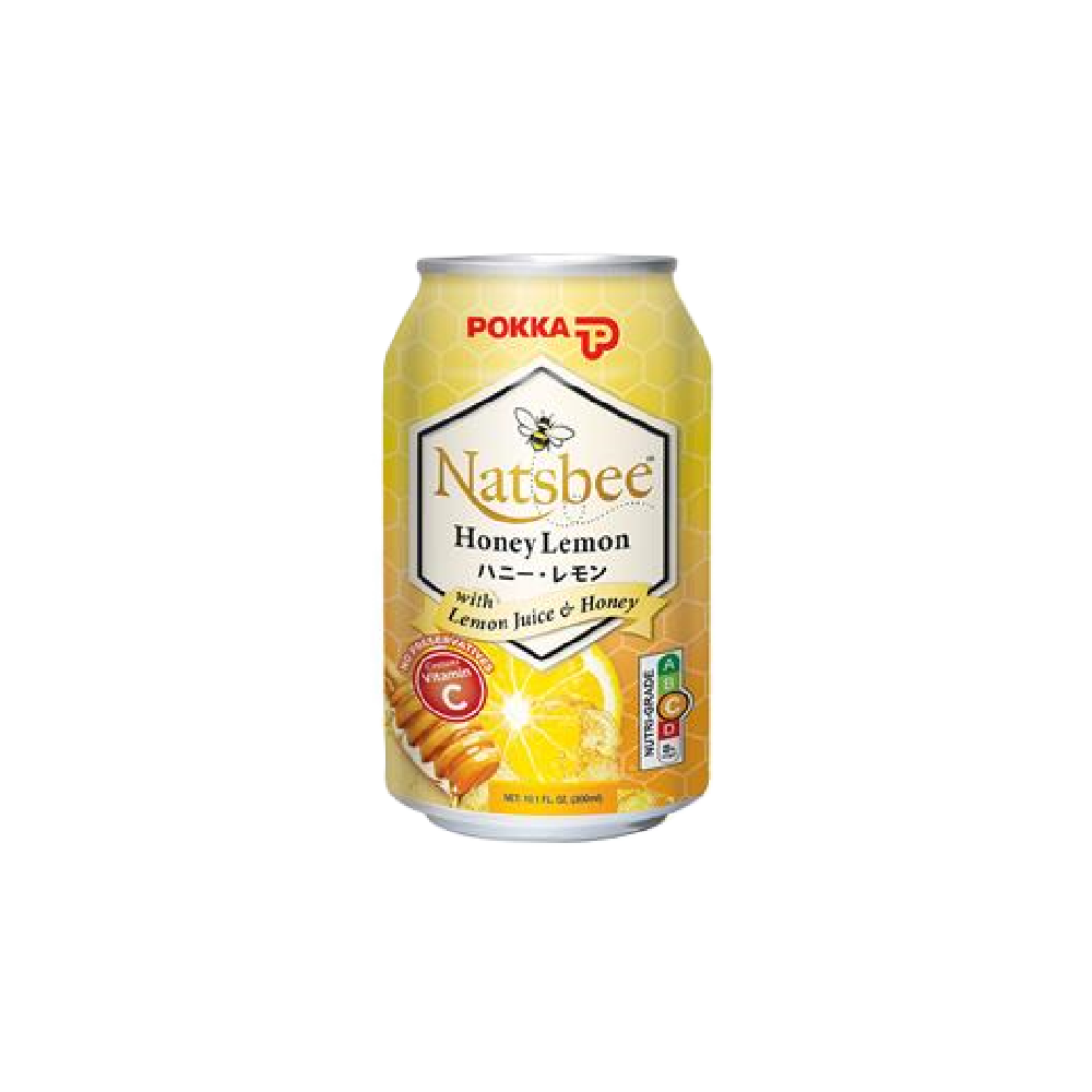 Pokka - Natsbee Honey Lemon Can Drink (300ml) (24/carton)