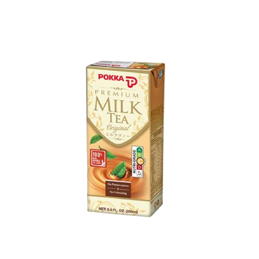 Pokka - Premium Milk Tea Packet Drink (250ml) (24/carton)