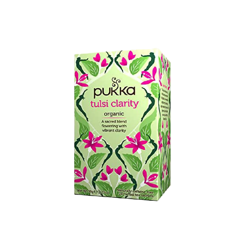 Pukka - Organic Herbal Ayurveda Organic Tulsi Clarity (20/pack) (36g) (4/carton)
