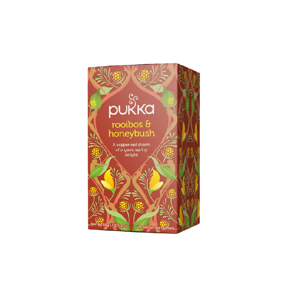 Pukka - Organic Rooibos & Honeybush With Ginseng Tea (20/pack) (30g) (4/carton)