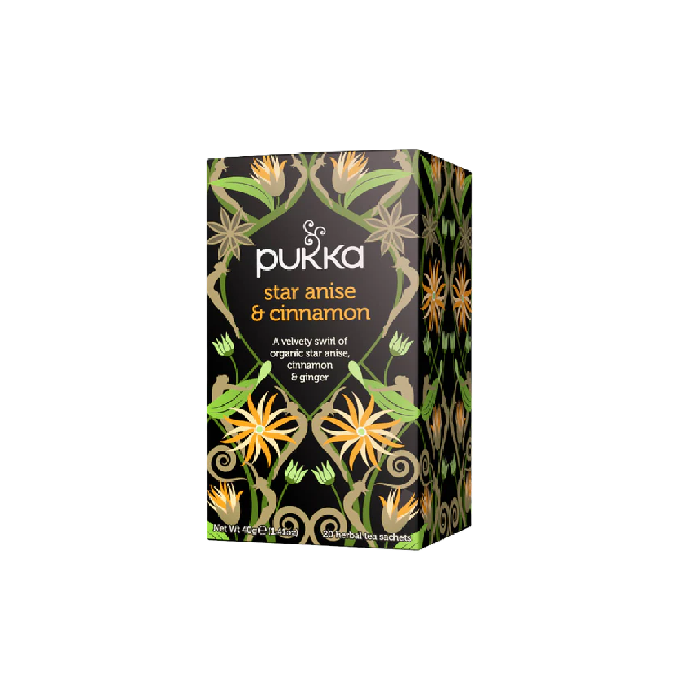Pukka - Organic Star Anise & Cinnamon Tea (20/pack) (40g) (4/carton)