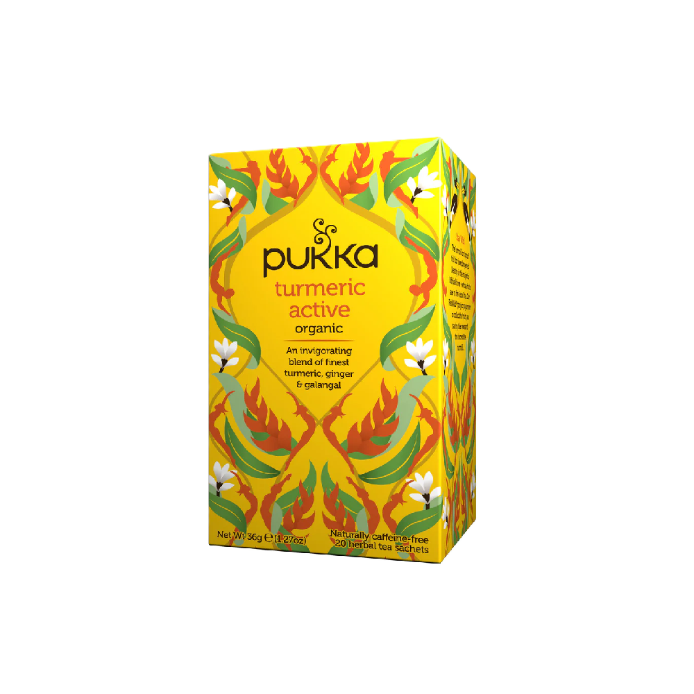 Pukka - Organic Turmeric Active Herbal Tea (20/pack) (36g) (4/carton)