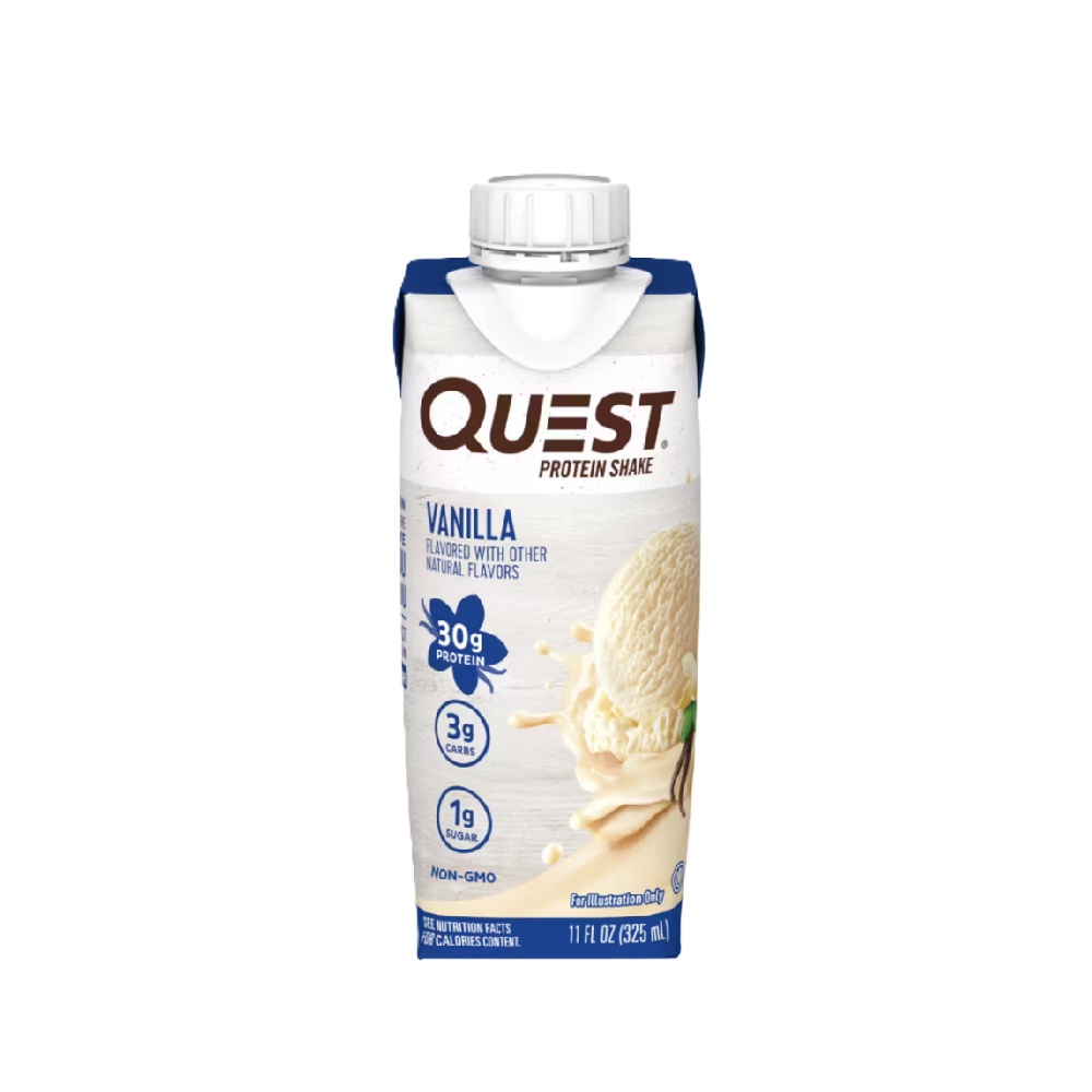 Quest - Protein Shake Vanilla Milkshake (325ml) (12/carton)