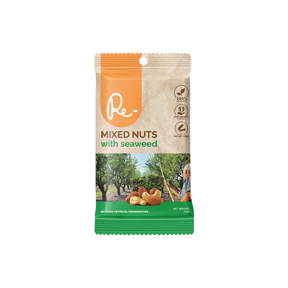 Refoods - Mixed Nuts with Seaweed (30g) (120/carton)
