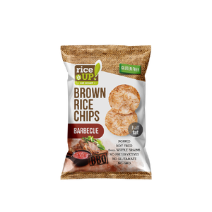 RiceUP! - Whole Grain Rice Chips Barbecue (25g) (50/carton)