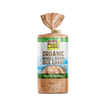 RiceUp! - Organic Brown Rice Cakes Chia & Quinoa (120g) (24/carton)